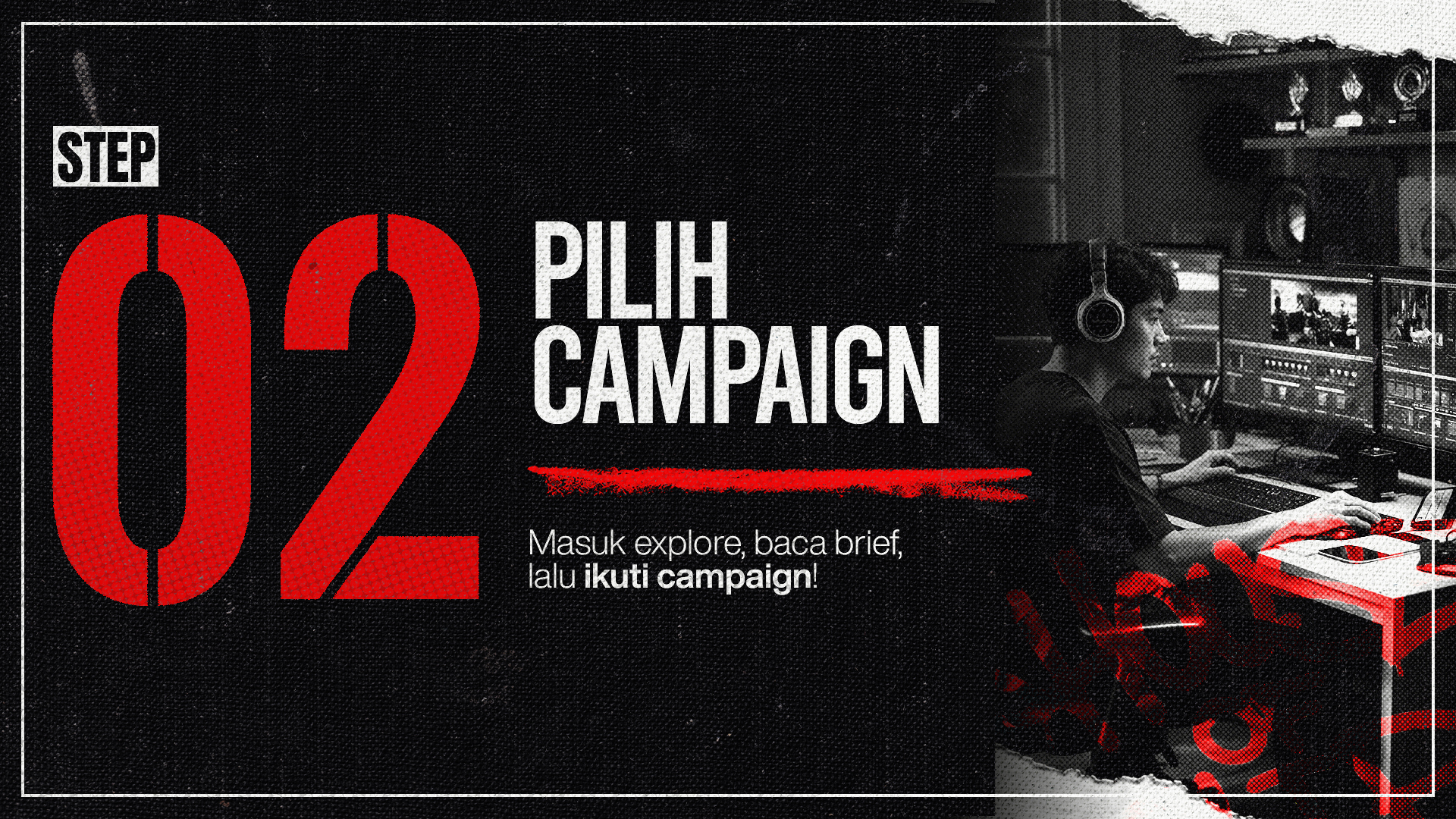 Langkah 02 — Pilih campaign